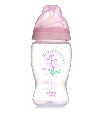 بطری شیر خوری دهانه عریض b324 سایز 2