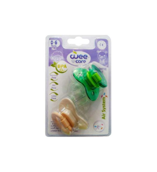 پستانک دوقلو ارتودنسی سایز2 مدل P132