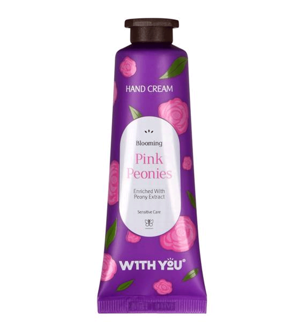 کرم مرطوب کننده دست حاوی عصاره گل پئونی 50میل