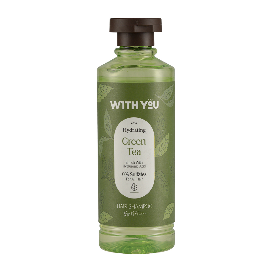 شامپو آبرسان حاوی چای سبز و هیالورونیک اسید مناسب انواع مو حجم 300 میلی لیتر