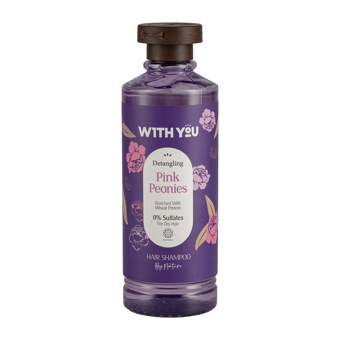 شامپو حالت دهنده و ضد گره حاوی پیونی و کراتین گیاهی مناسب موی خشک و وز حجم 300 میلی لیتر