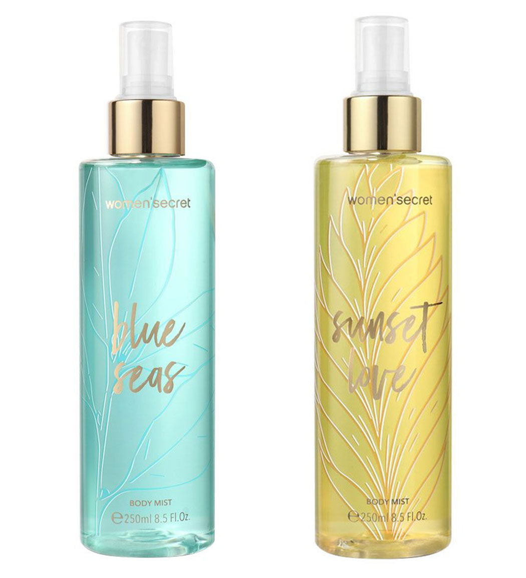 ست بادی میست زنانه مدل Blue Seas و Sunset Love حجم 250 میلی لیتر مجموعه 2 عددی