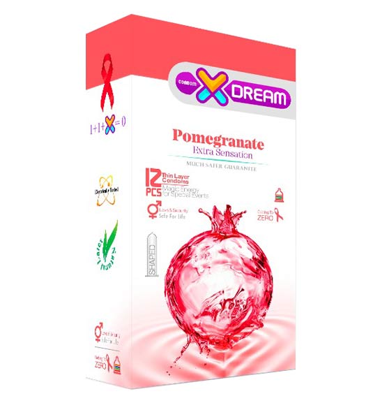 کاندوم 12 عددی تنگ کننده انار