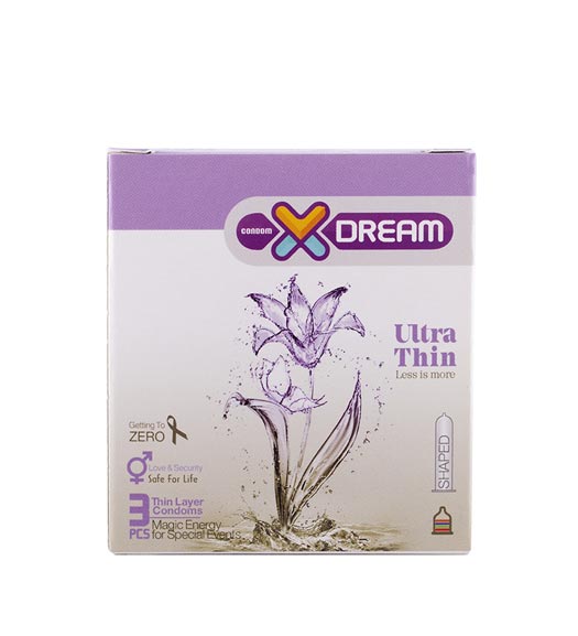 کاندوم 3عددی بسیار نازک مقاوم Ultra Thin
