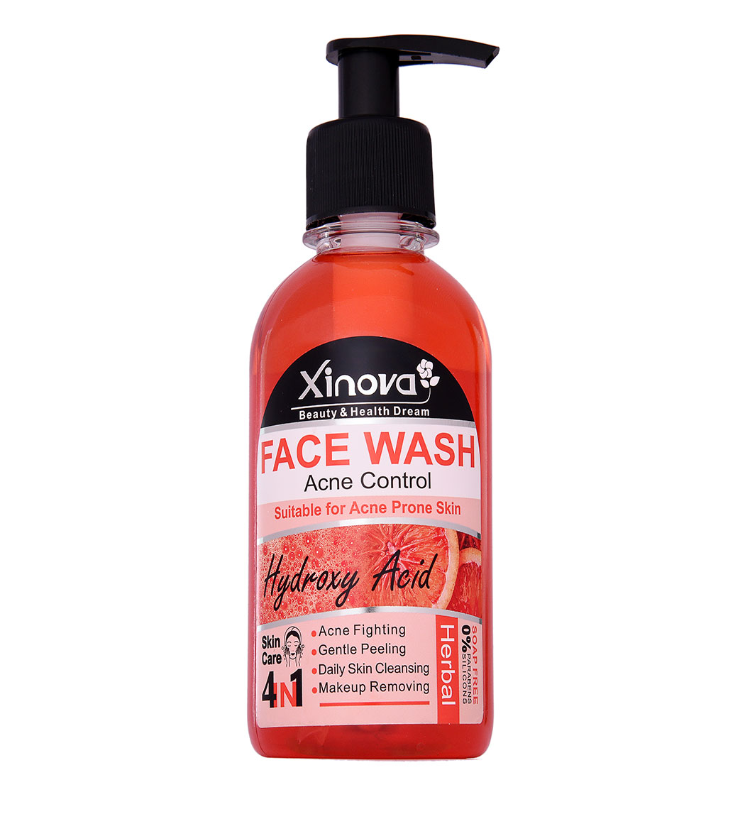 ژل شستشوی صورت هیدروکسی اسید مناسب پوستهای مستعد جوش 250میل