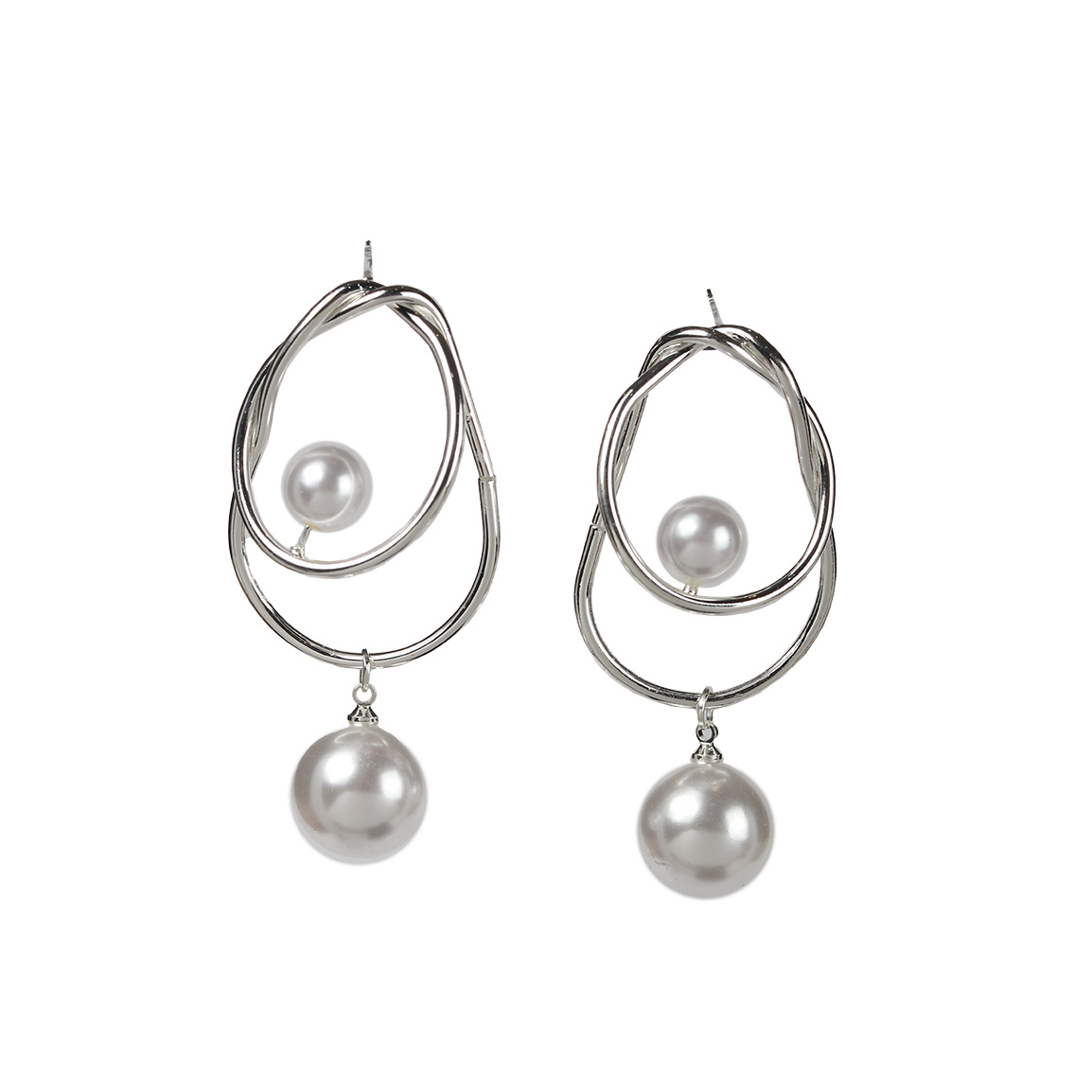 گوشواره مدل مروارید ساناز