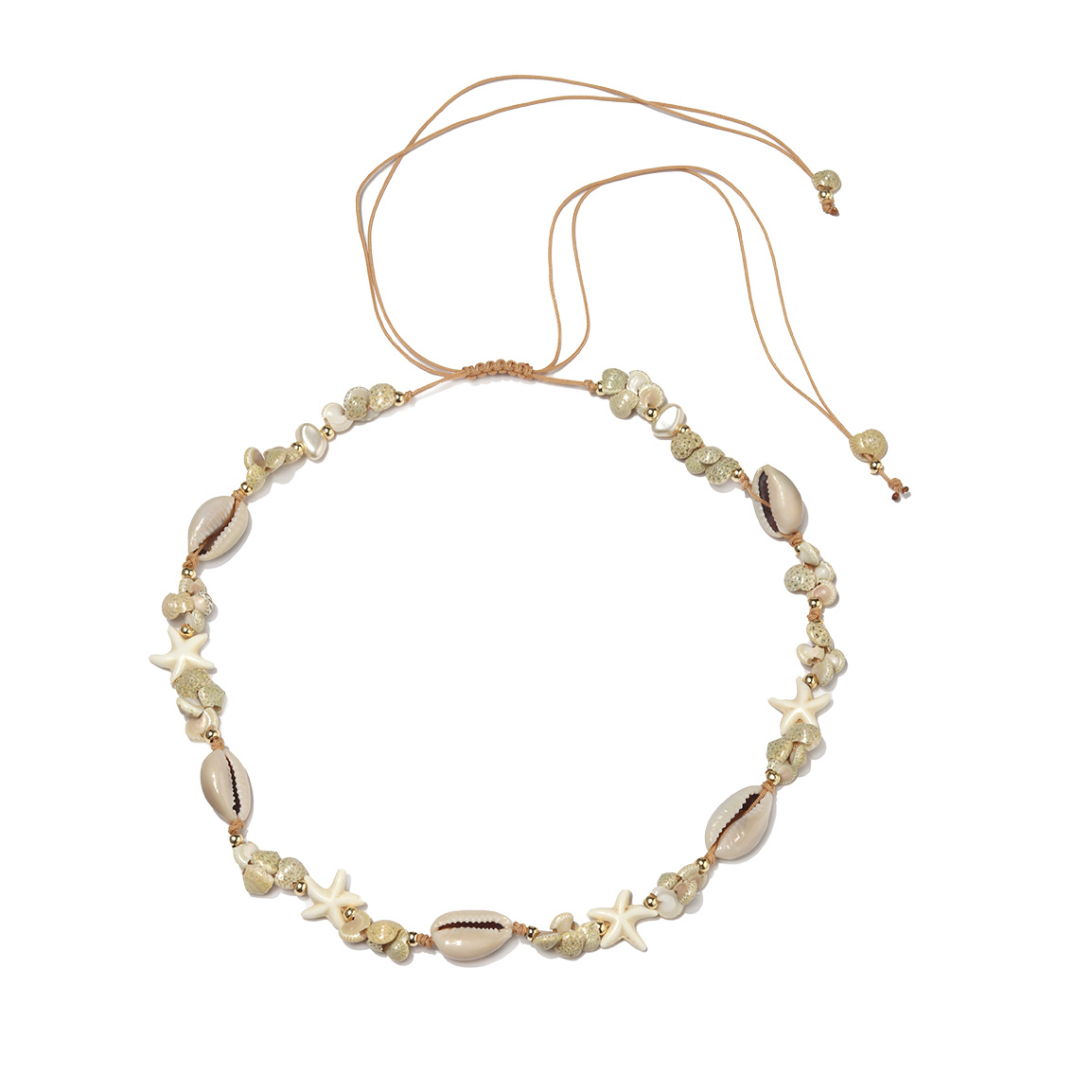 گردنبند مدل صدف ستاره دریایی