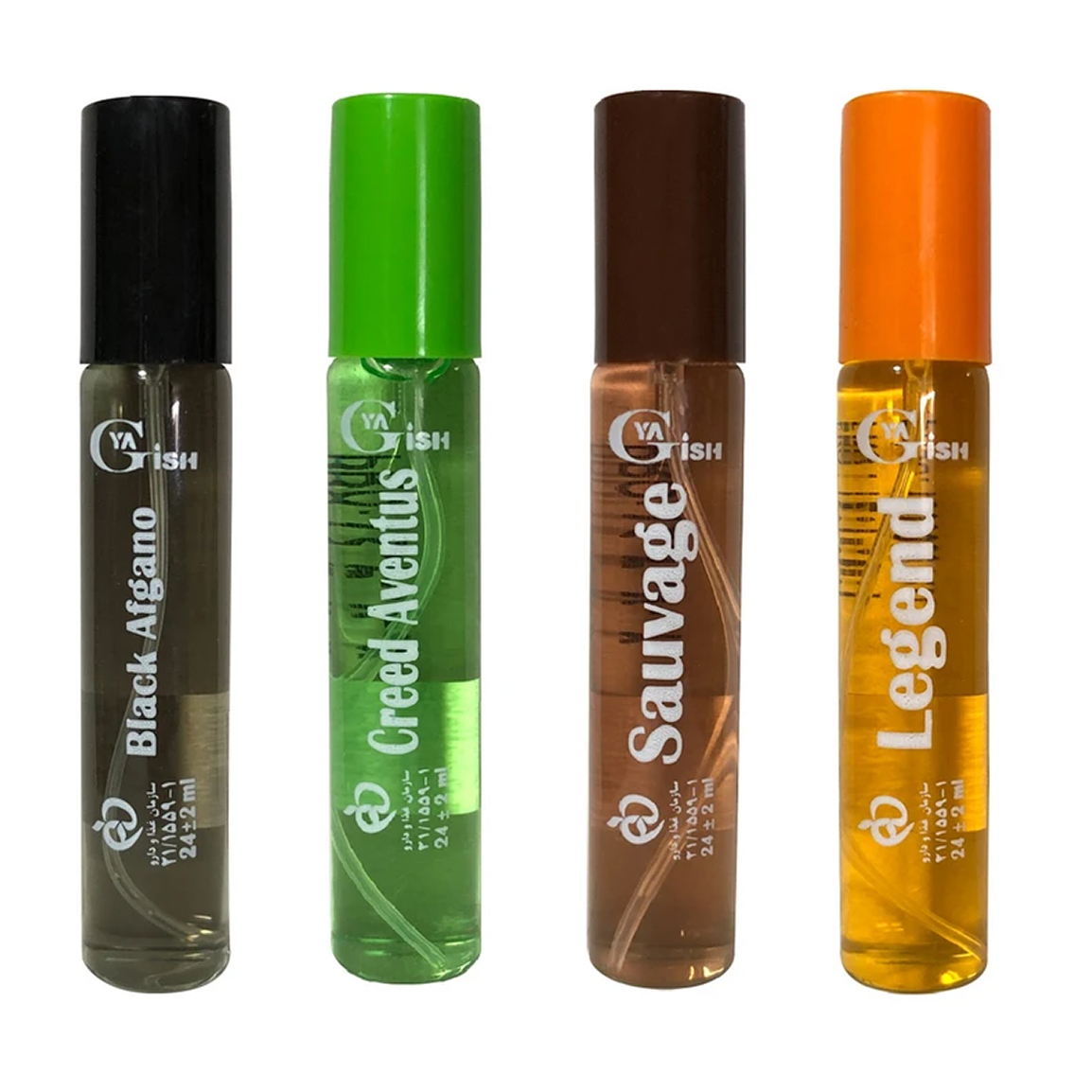 پک 4 عددی عطر جیبی مردانه حجم 24 میلی لیتر