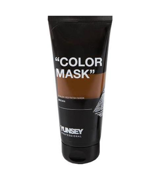 ماسک مو رنگی و رنگساژ قهوه ای