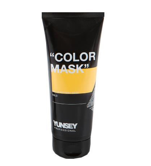 ماسک مو رنگی و رنگساژ طلایی