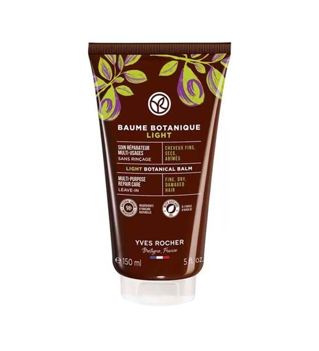 کرم تقویت کننده مو مناسب موهای ضعیف و نازک مدل Baume Botanique حجم 150میل