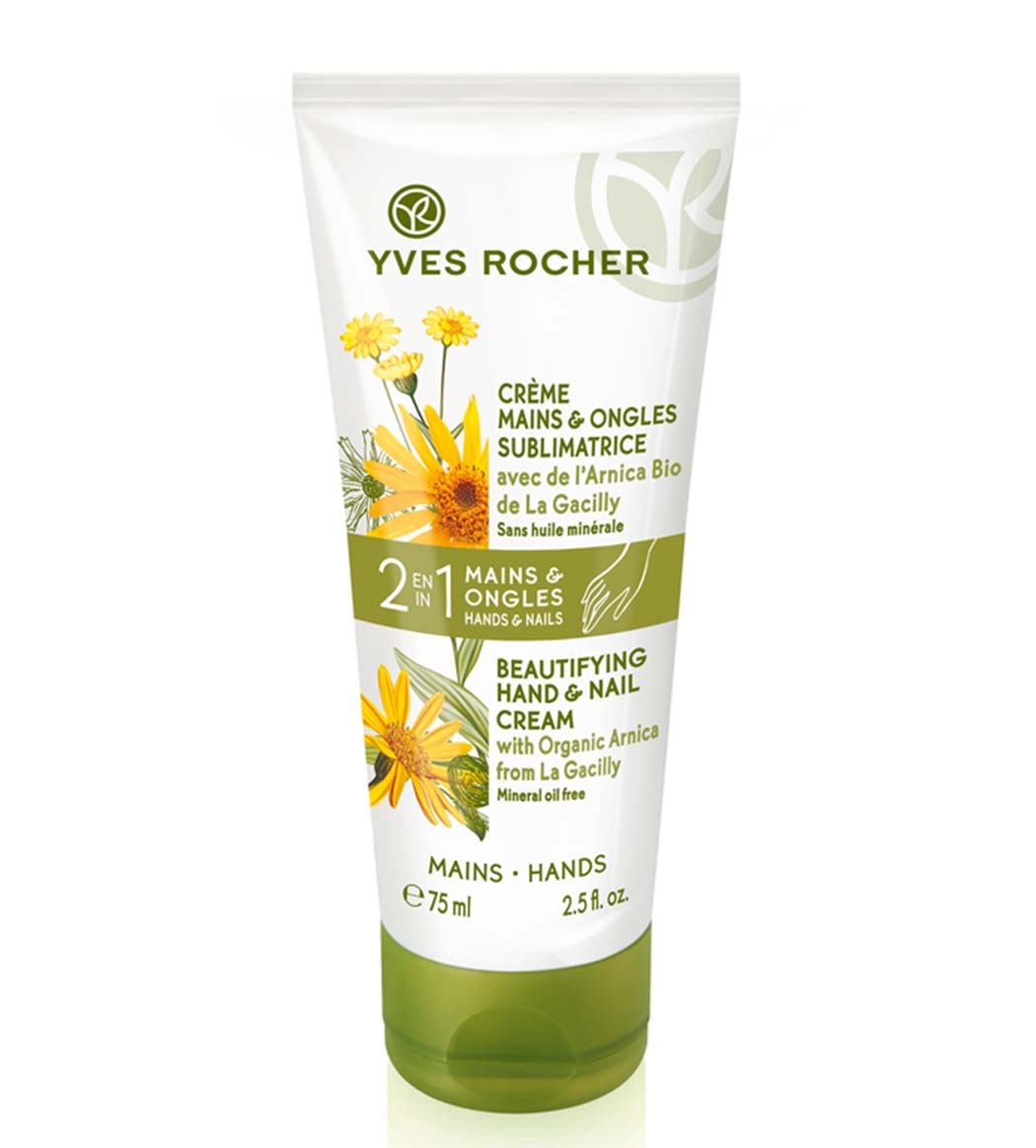 کرم دست و ناخن سرشار از عصاره گل همیشه بهار و رز