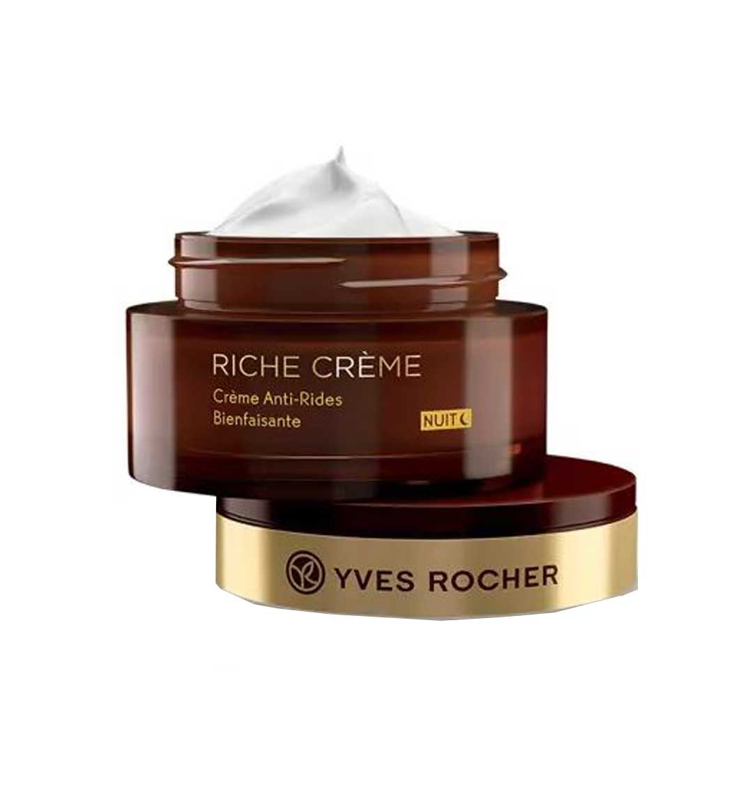 کرم شب ضد چروک و بازسازی کننده مدلRiche Creme مناسب پوست خشک حجم 50 میل