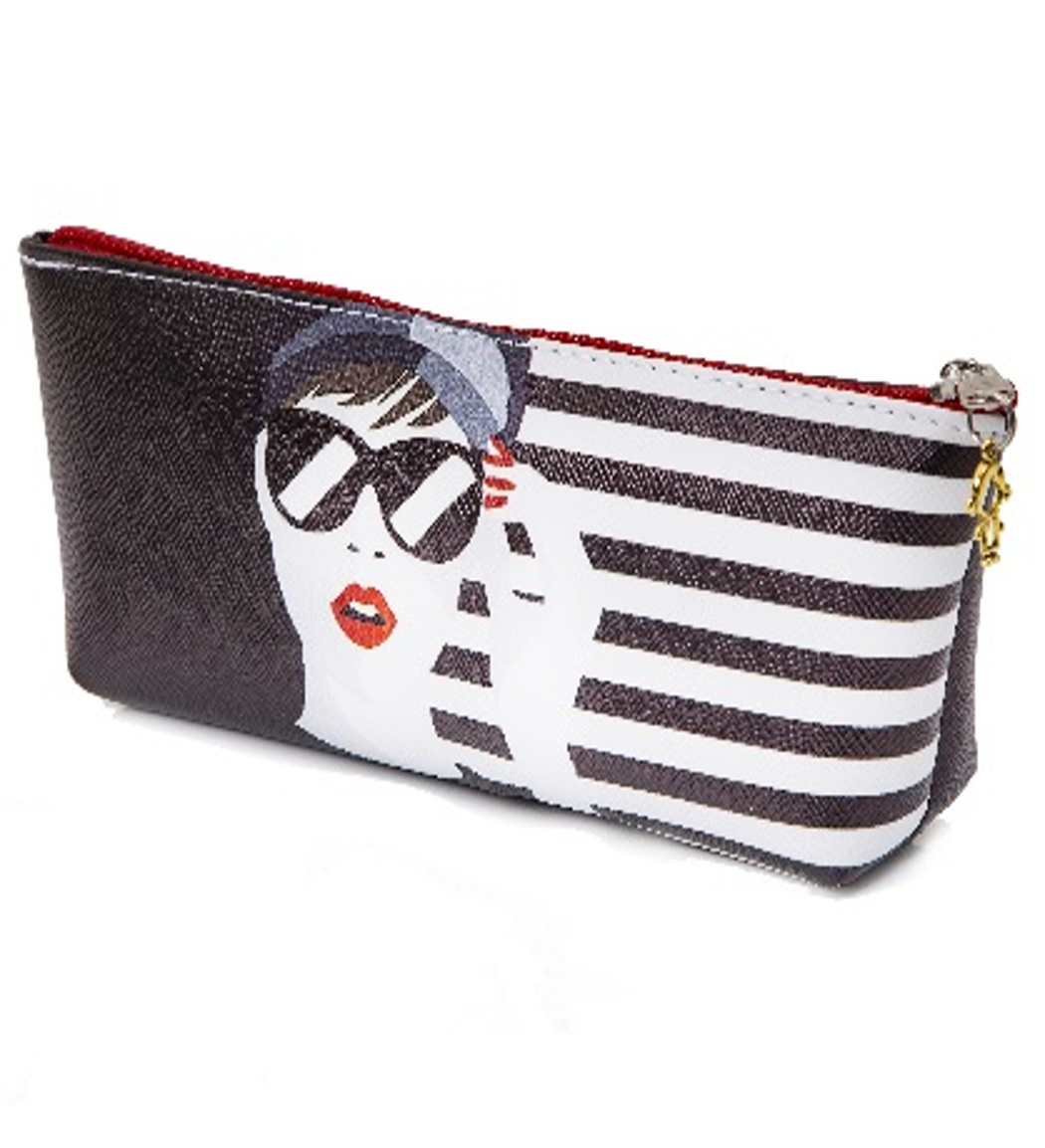 کیف لوازم آرایش پاکتی باریک کد PK-910