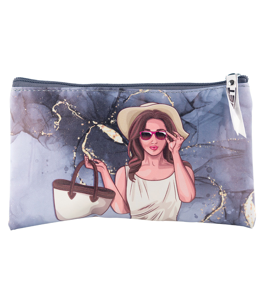 کیف آرایشی تخت مدل پارادایس ارسال با رنگ رندوم