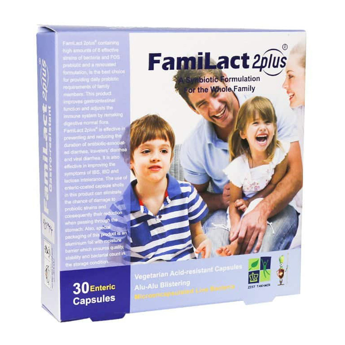 قرص فمی لاکت بسته 30 عددی