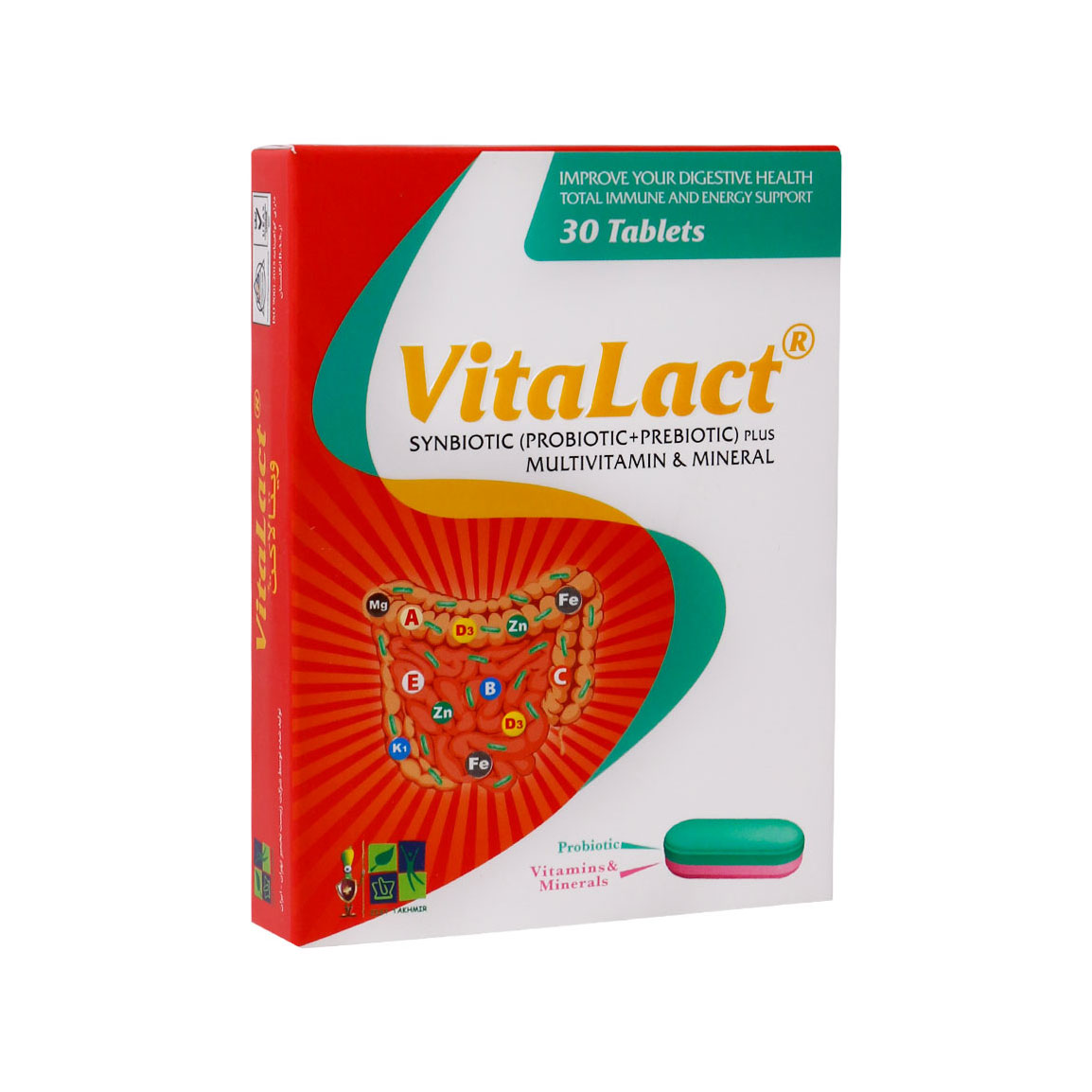 قرص ویتالاکت بسته 30 عددی
