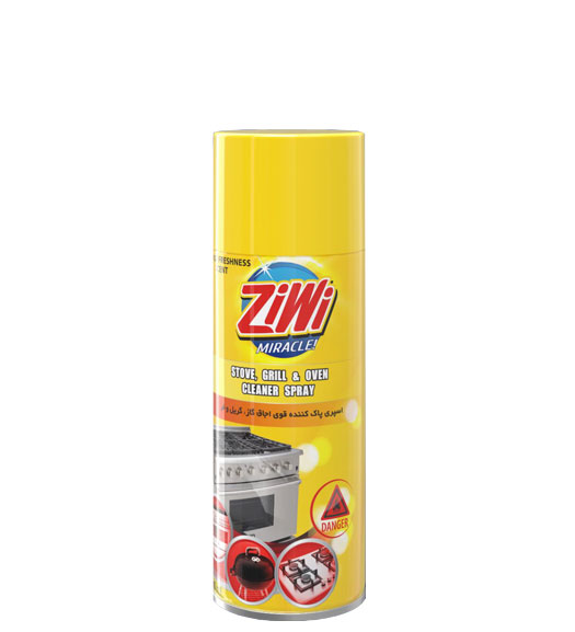 اسپری پاک کننده قوی اجاق گاز، گریل و فر
